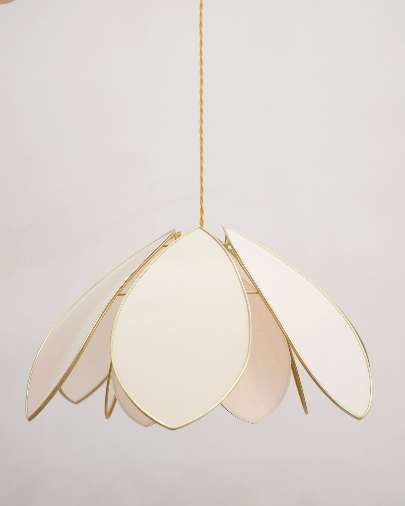 Suspension Fleur double - Rose nude - Silly & Billy