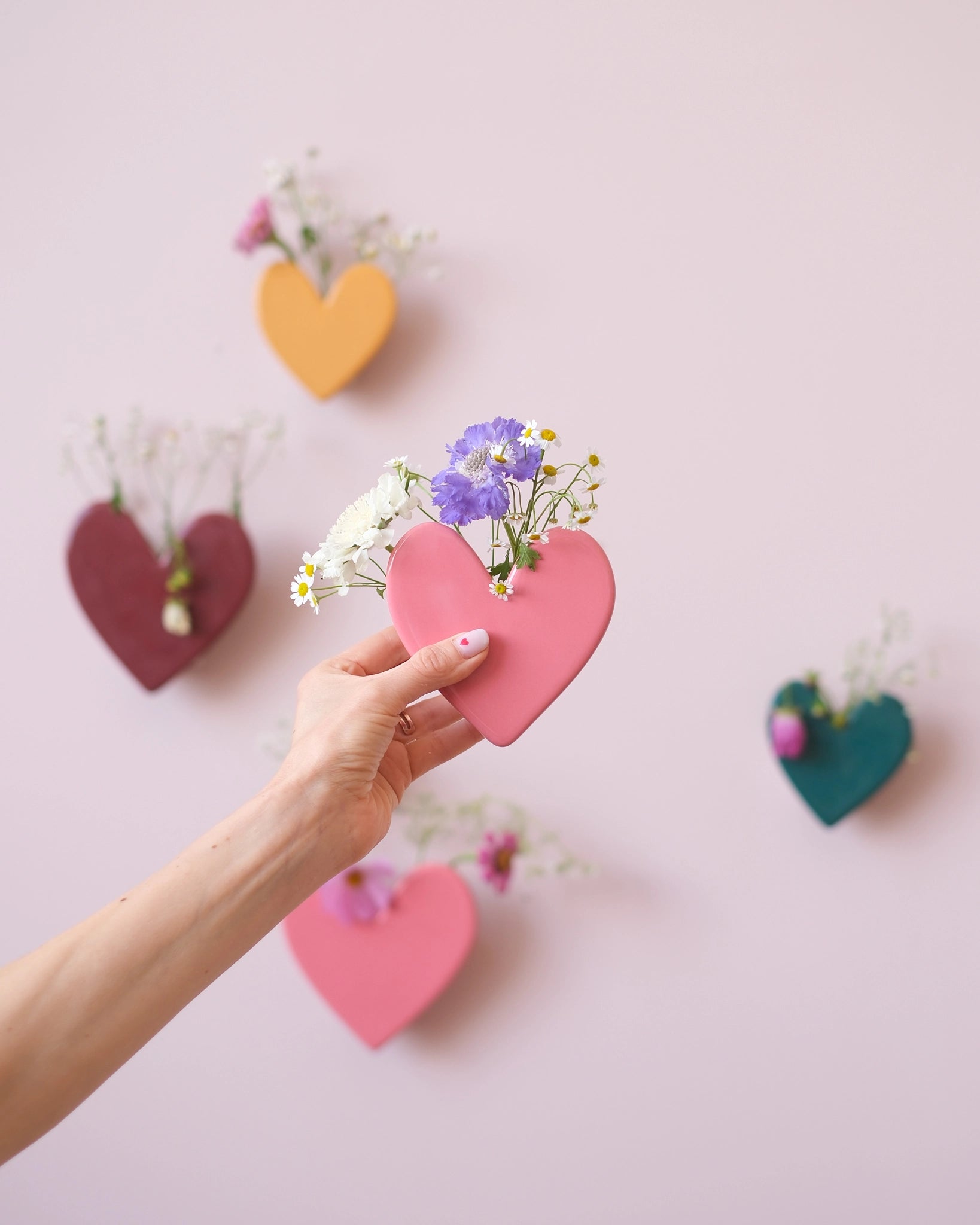 Vase mural Coeur - Malabar - Silly & Billy