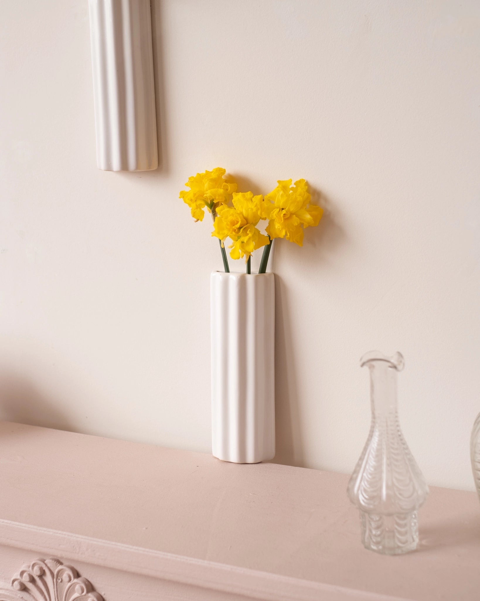 Vase mural en céramique vintage - Silly & Billy