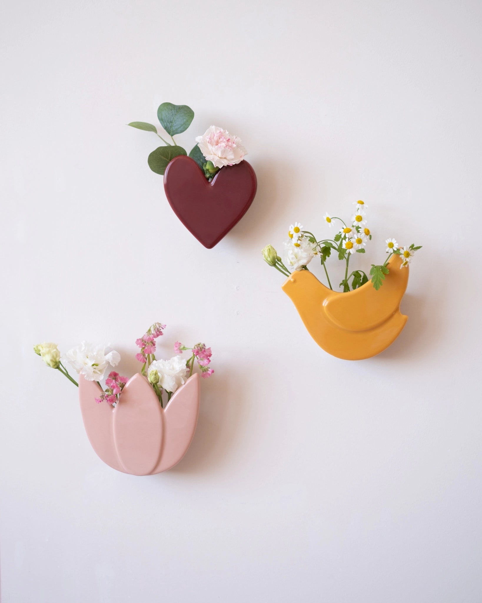 Vase mural Oiseau - Honey - Silly & Billy