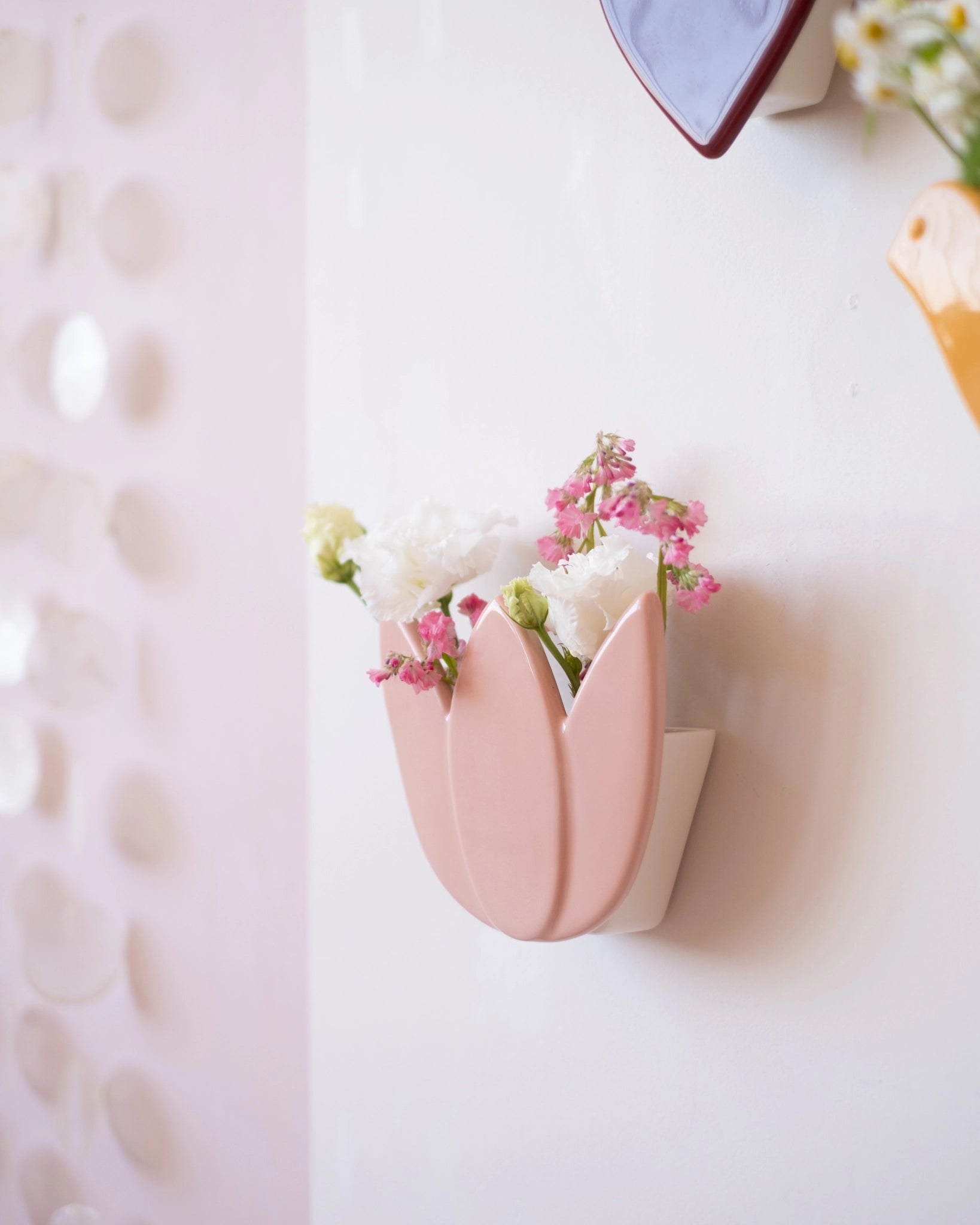 Vase mural Tulipe - Nude - Silly & Billy