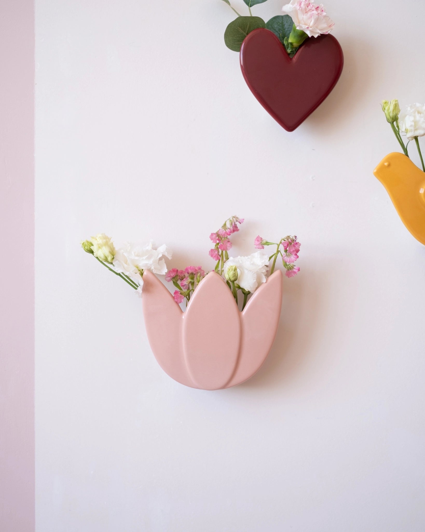 Vase mural Tulipe - Nude - Silly & Billy