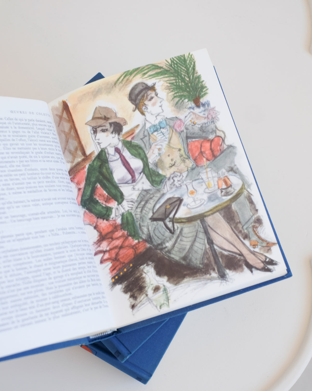 Oeuvres illustrées de Colette en 3 volumes - 1960