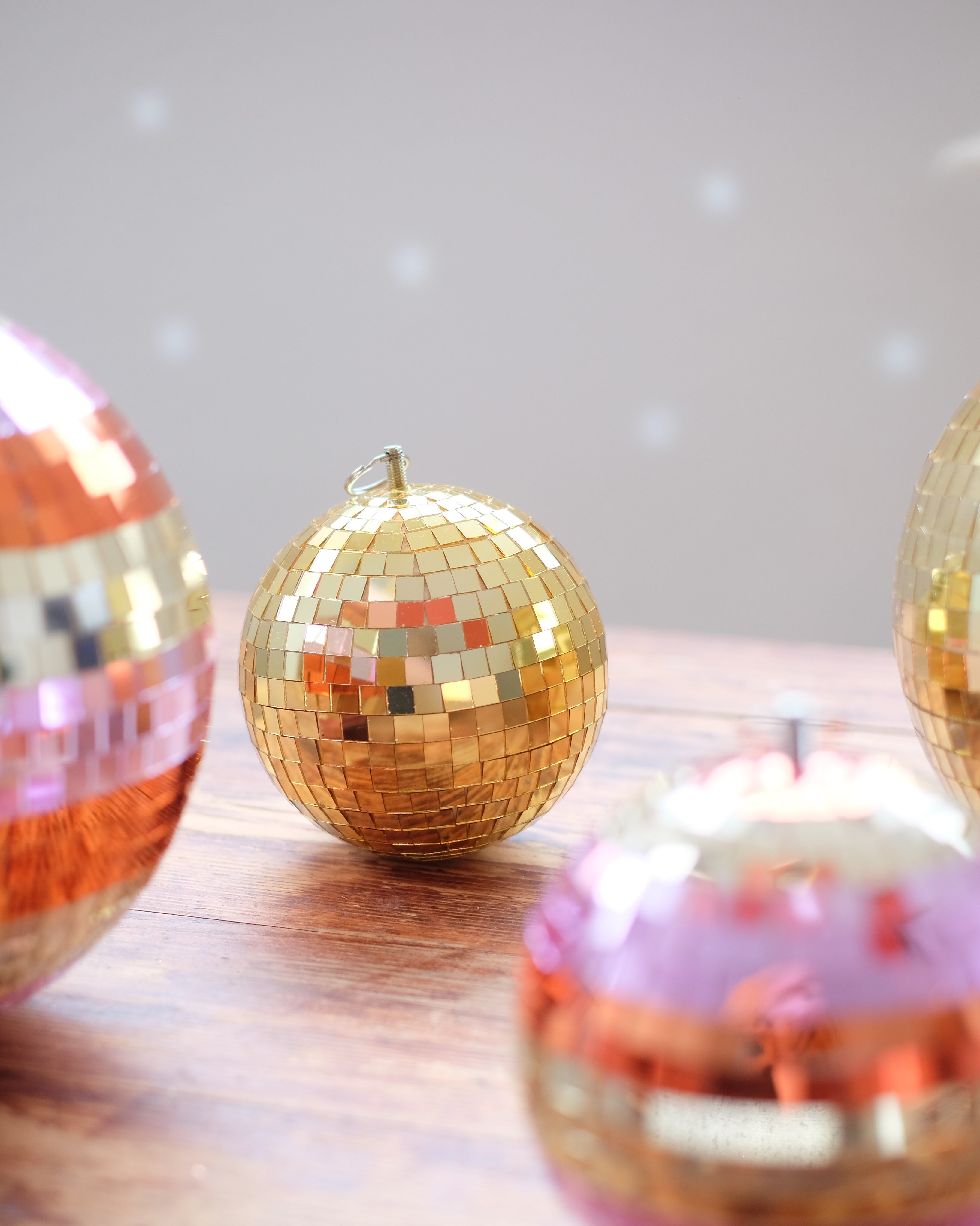 Boule à facettes Or - PM - Silly & Billy