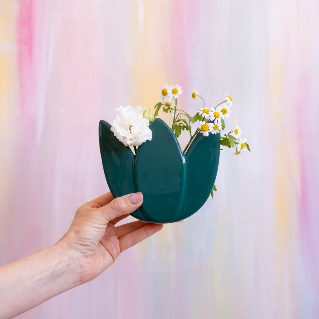 Vases muraux tulipes