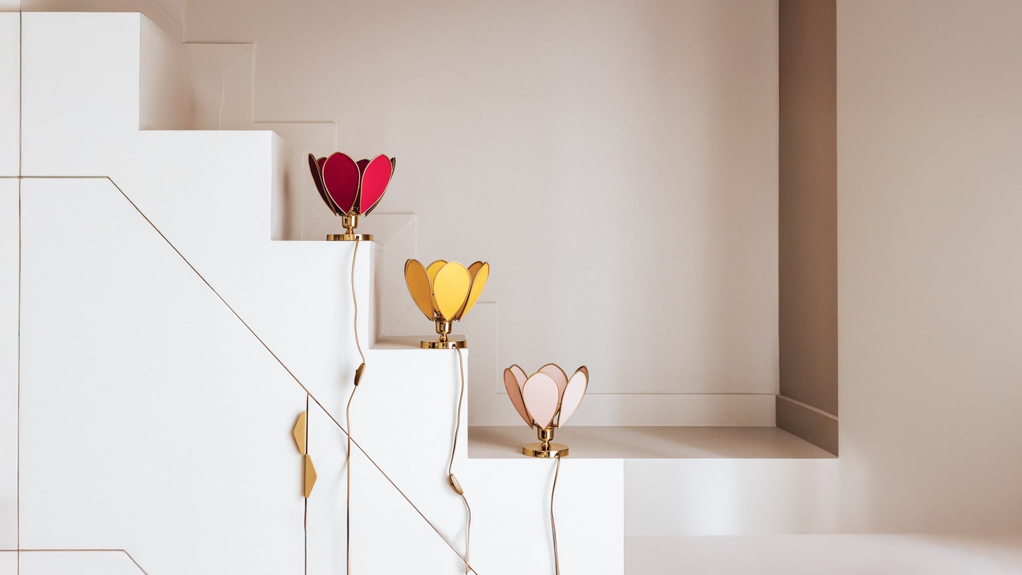 Lampes fleurs à poser - Silly & Billy