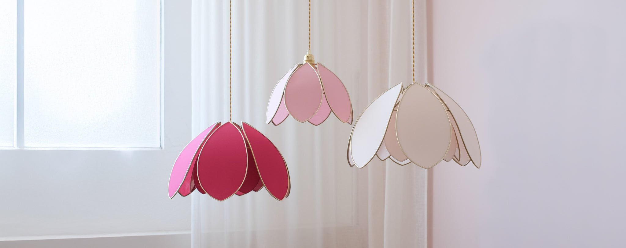 Suspensions fleurs - Silly & Billy