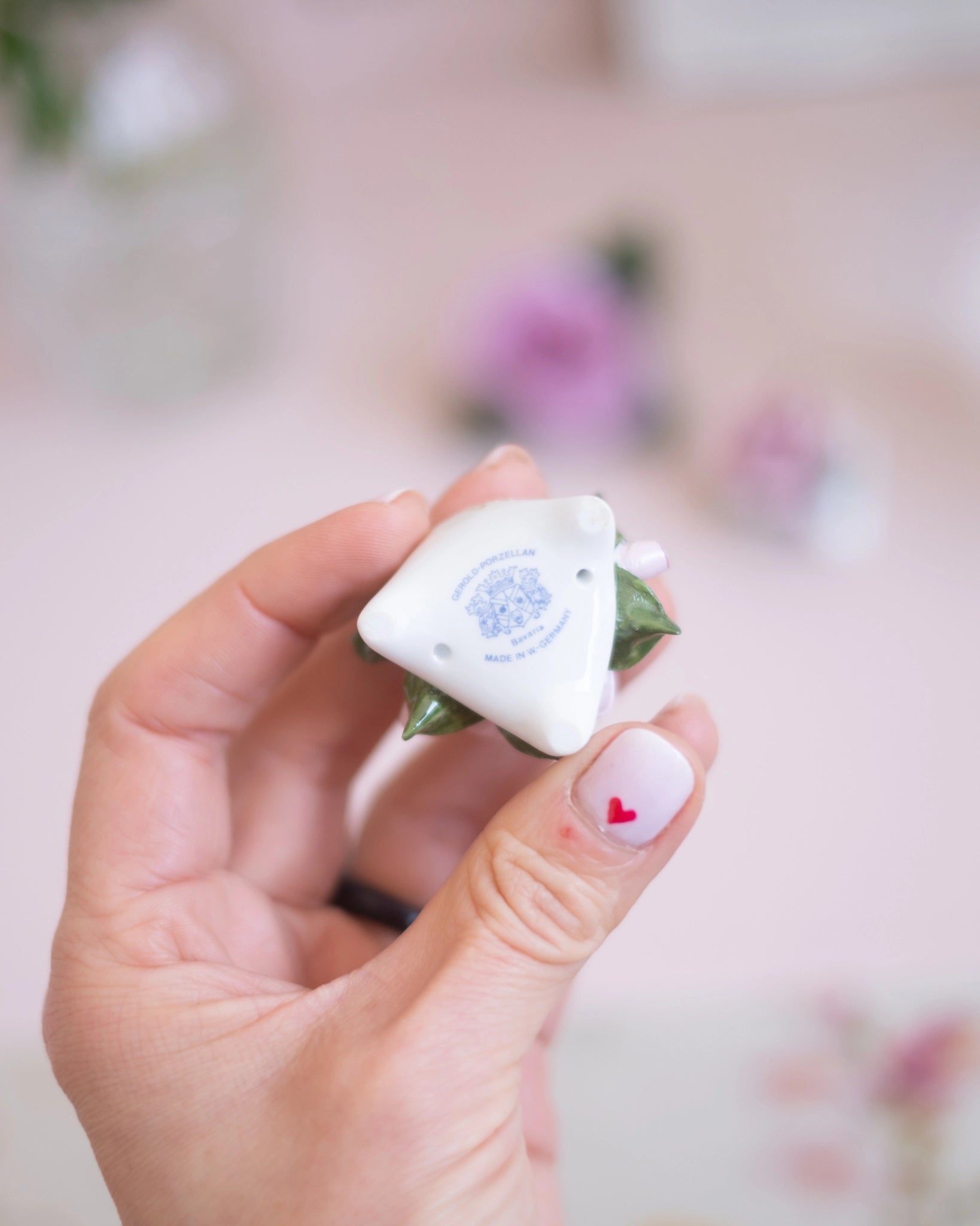 2 décorations de table en porcelaine - Silly &amp; Billy