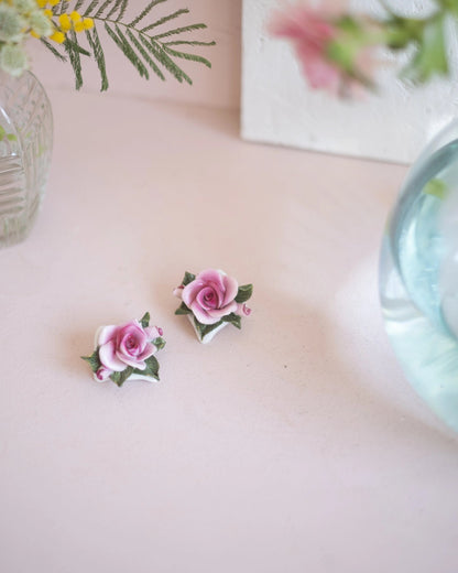 2 décorations de table en porcelaine - Silly &amp; Billy