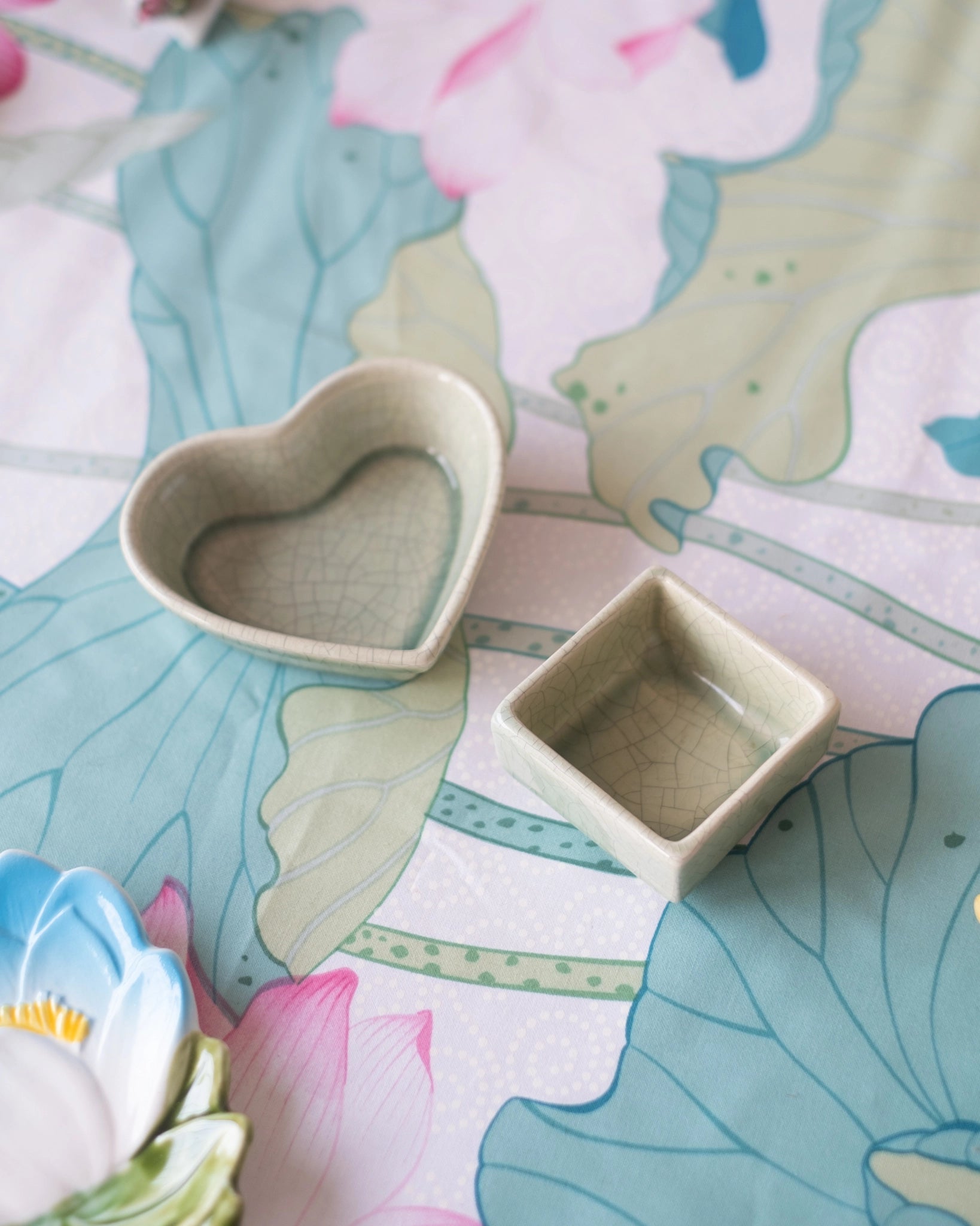 2 petits ramequins en faïence de Charolles - Silly &amp; Billy