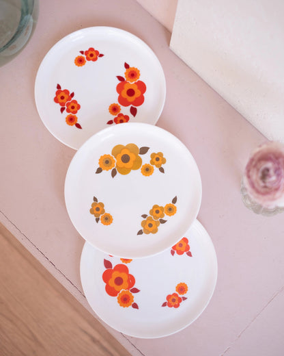 3 assiettes Arcopal vintage - Silly &amp; Billy