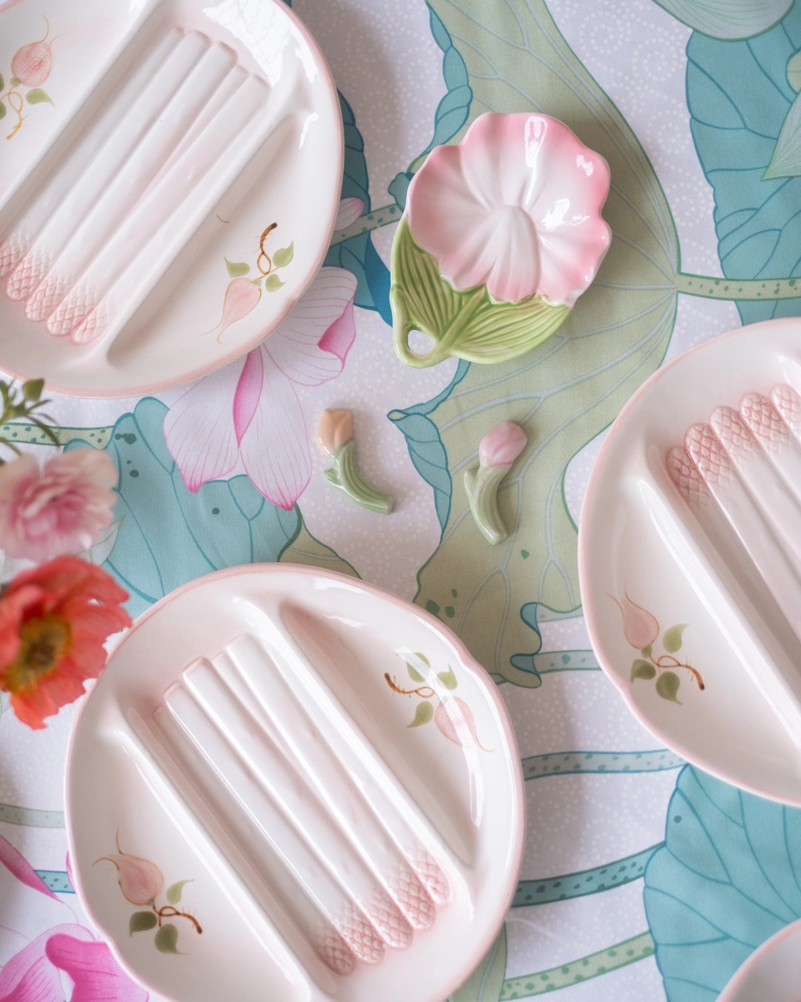 6 assiettes à asperges de Salins - Silly &amp; Billy