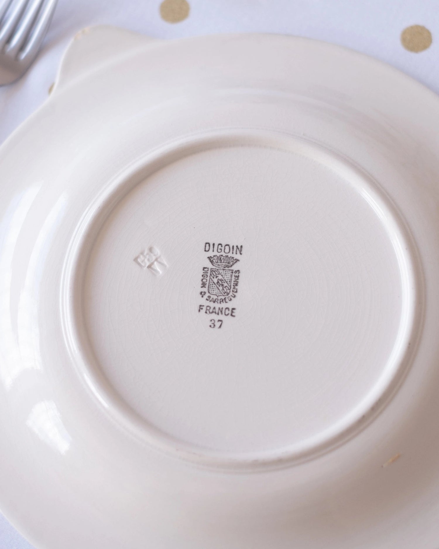 6 assiettes à poisson de Digoin - Silly &amp; Billy