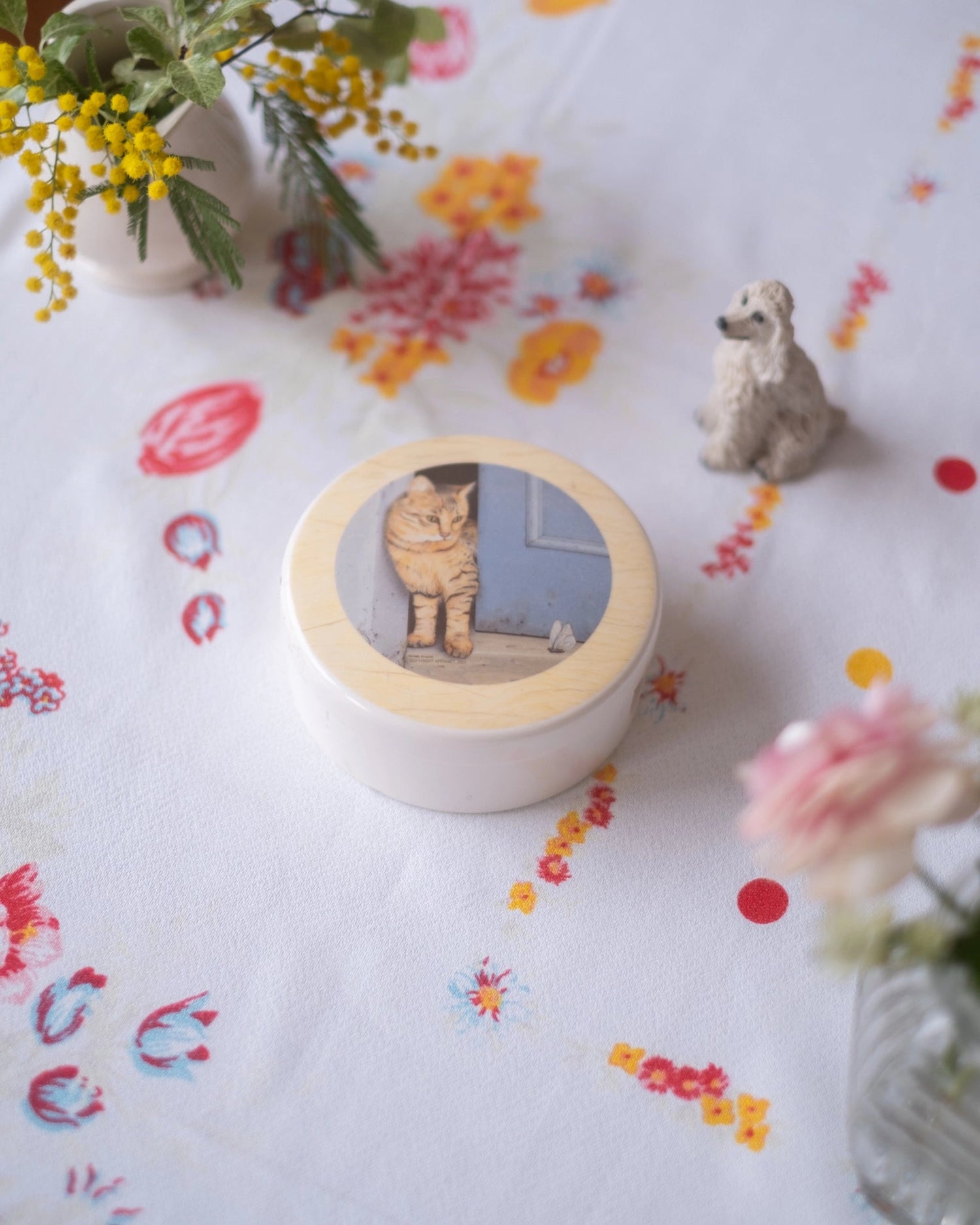 6 dessous de verre vintage italiens Aux chats - Silly &amp; Billy