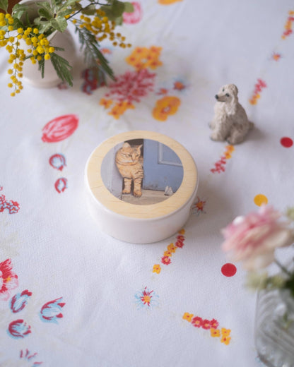 6 dessous de verre vintage italiens Aux chats - Silly &amp; Billy