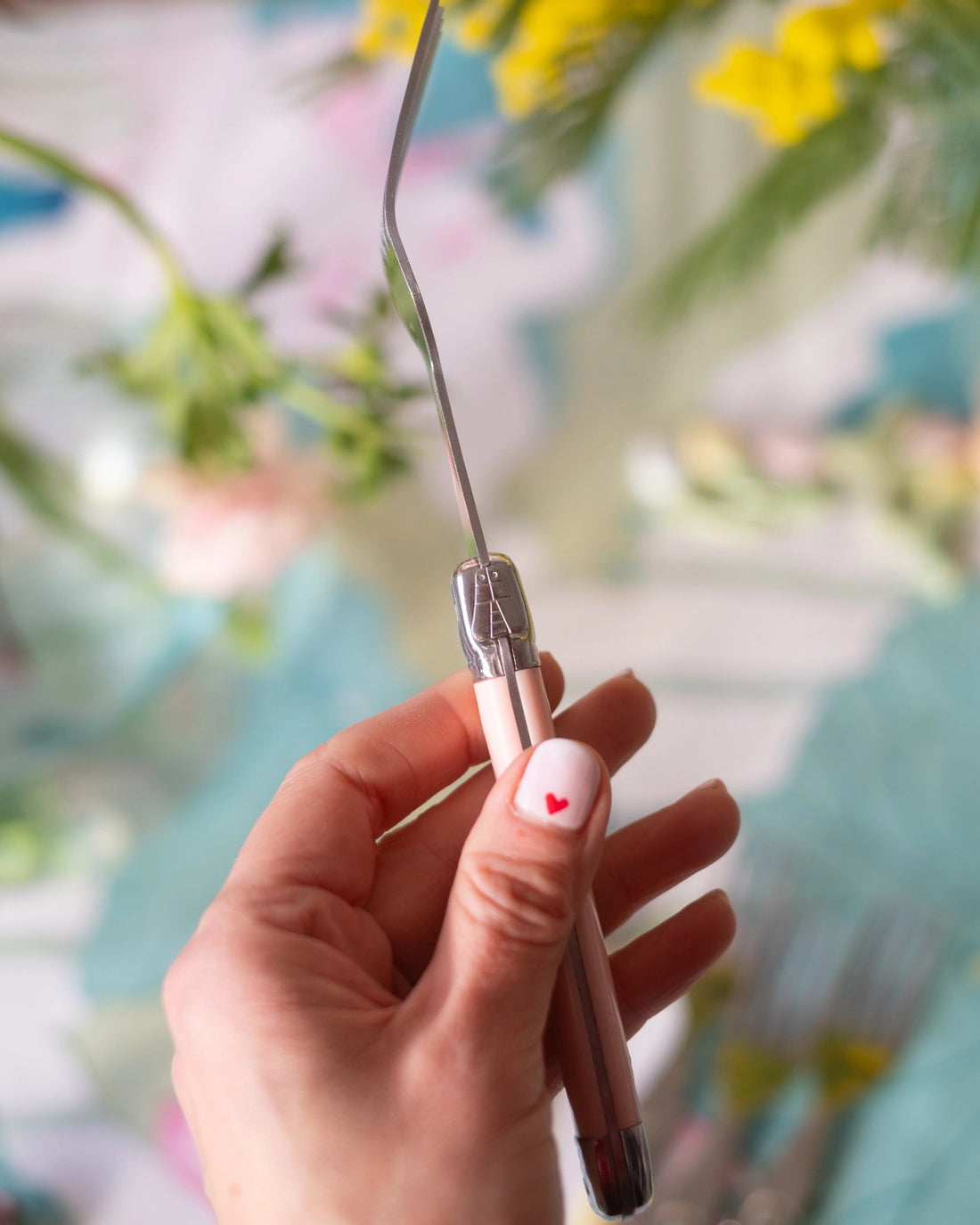 6 fourchettes Laguiole Jean Dubost coloris pastel - Silly &amp; Billy