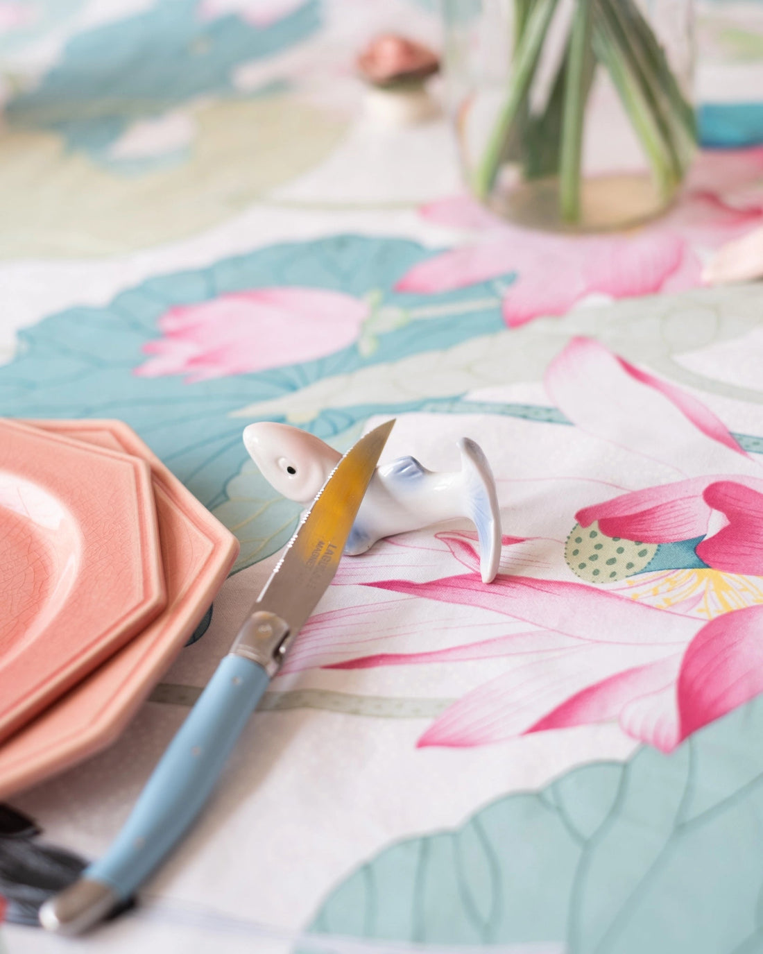 6 porte - couteaux poissons en céramique - Silly &amp; Billy