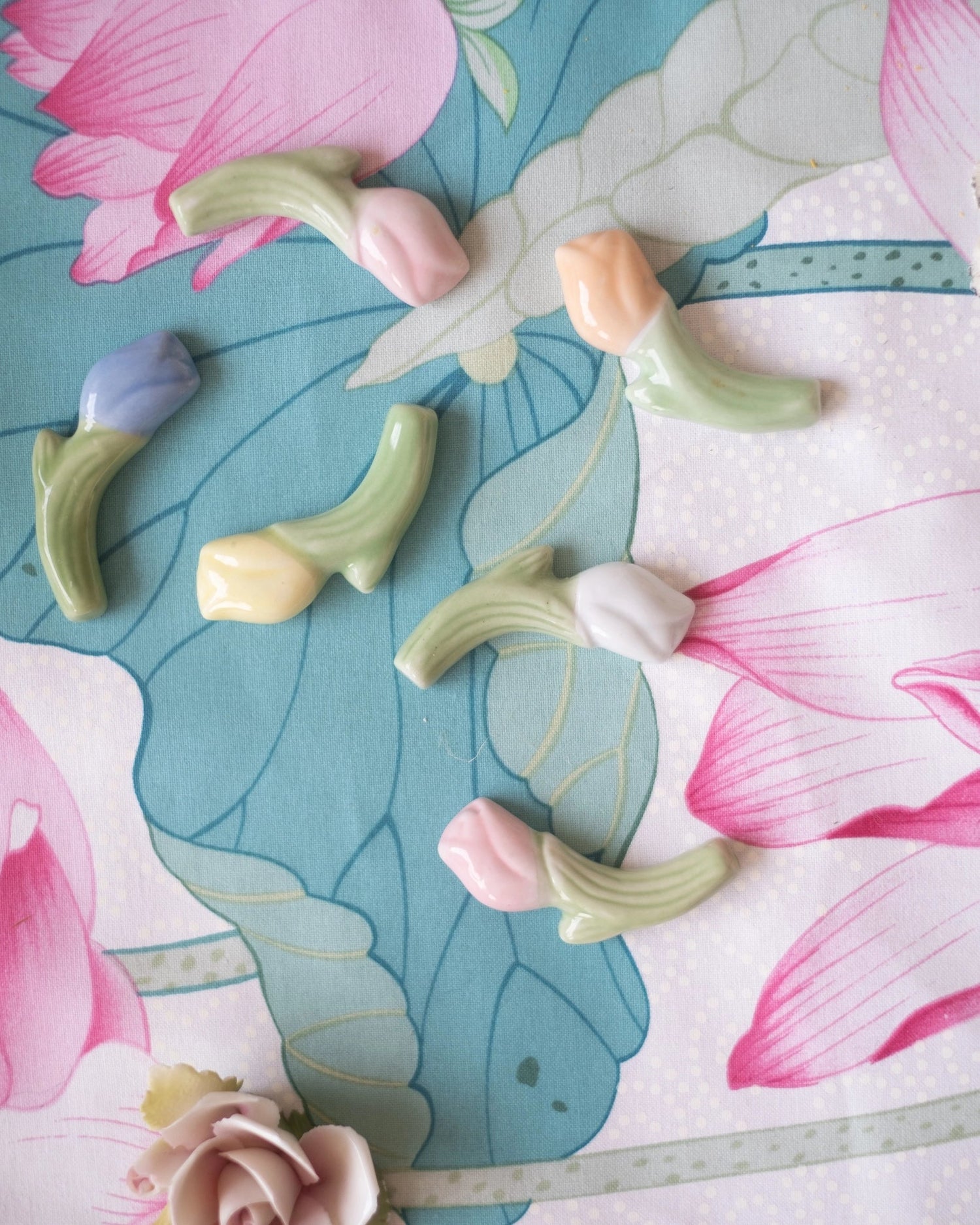 6 porte - couteaux tulipes en céramique - Silly &amp; Billy