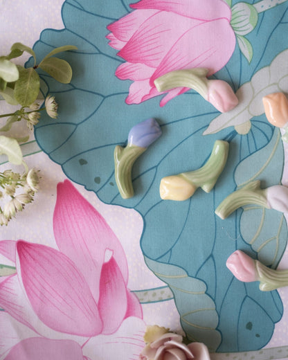 6 porte - couteaux tulipes en céramique - Silly &amp; Billy