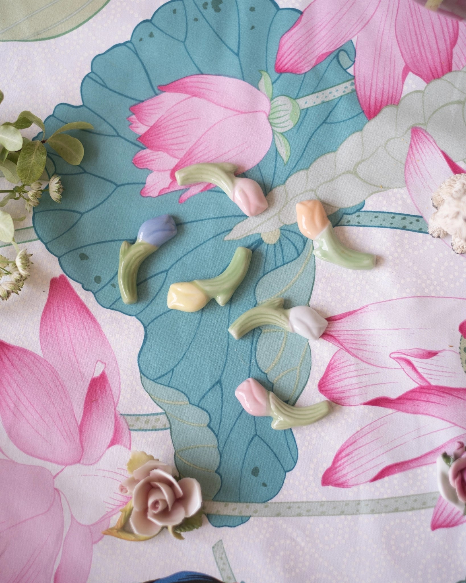 6 porte - couteaux tulipes en céramique - Silly &amp; Billy