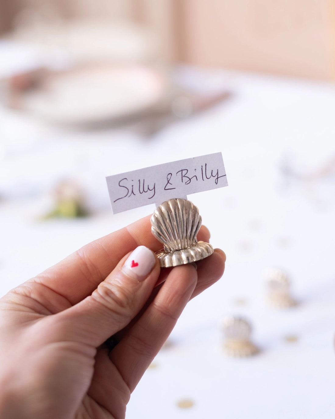 6 porte - noms coquillage vintage - Silly &amp; Billy