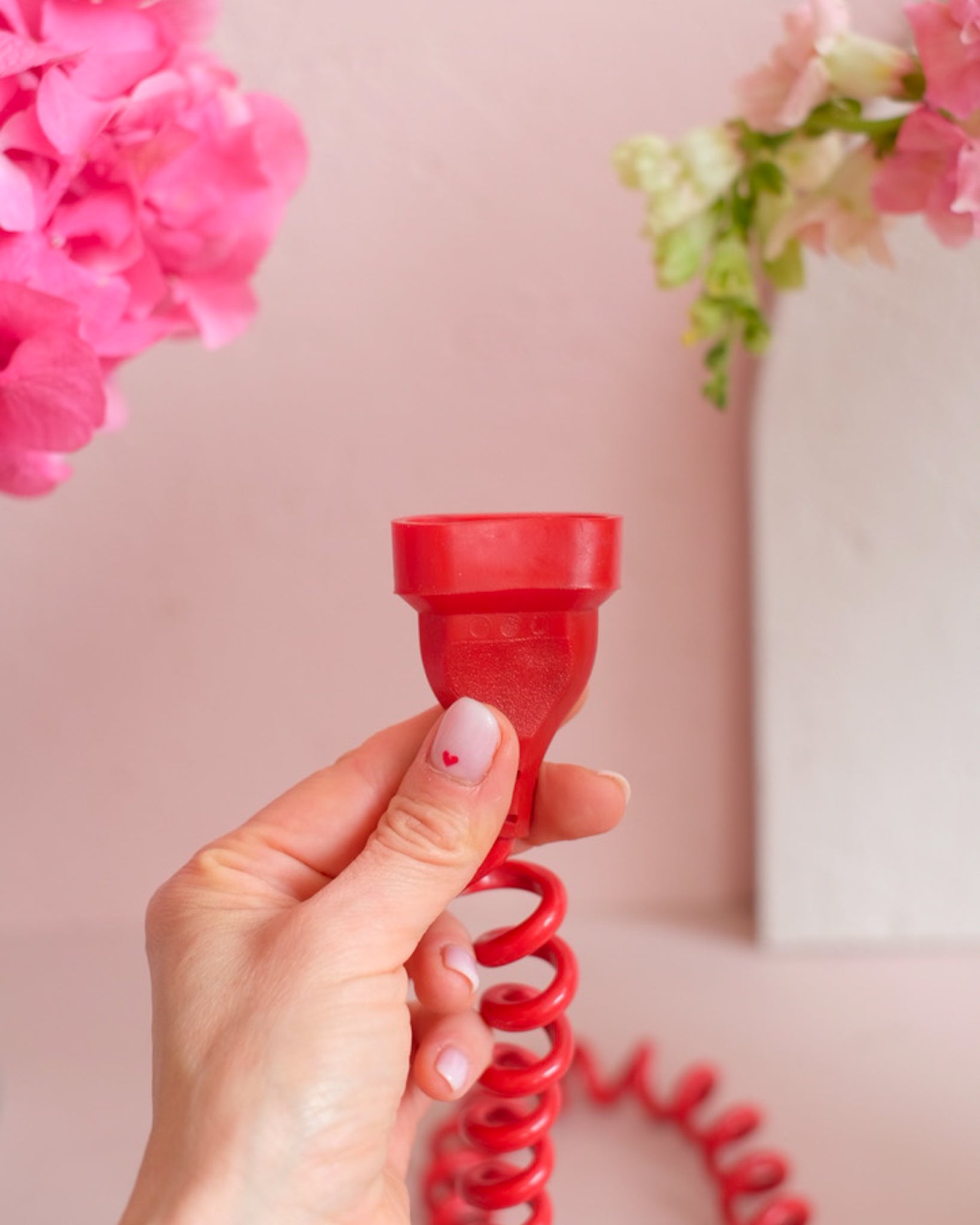 Rallonge extensible vintage rouge
