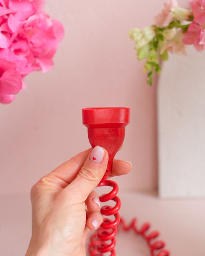Rallonge extensible vintage rouge