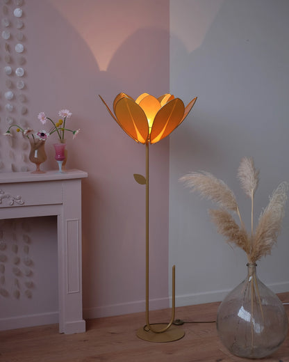 Abat-jour Fleur pour lampadaire - Double Honey