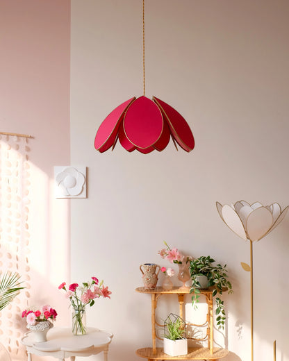 Suspension Fleur double - Rose des bois