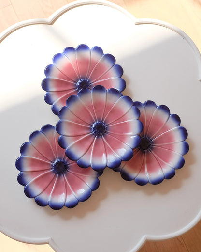 4 grandes assiettes Marigold - Cobalt