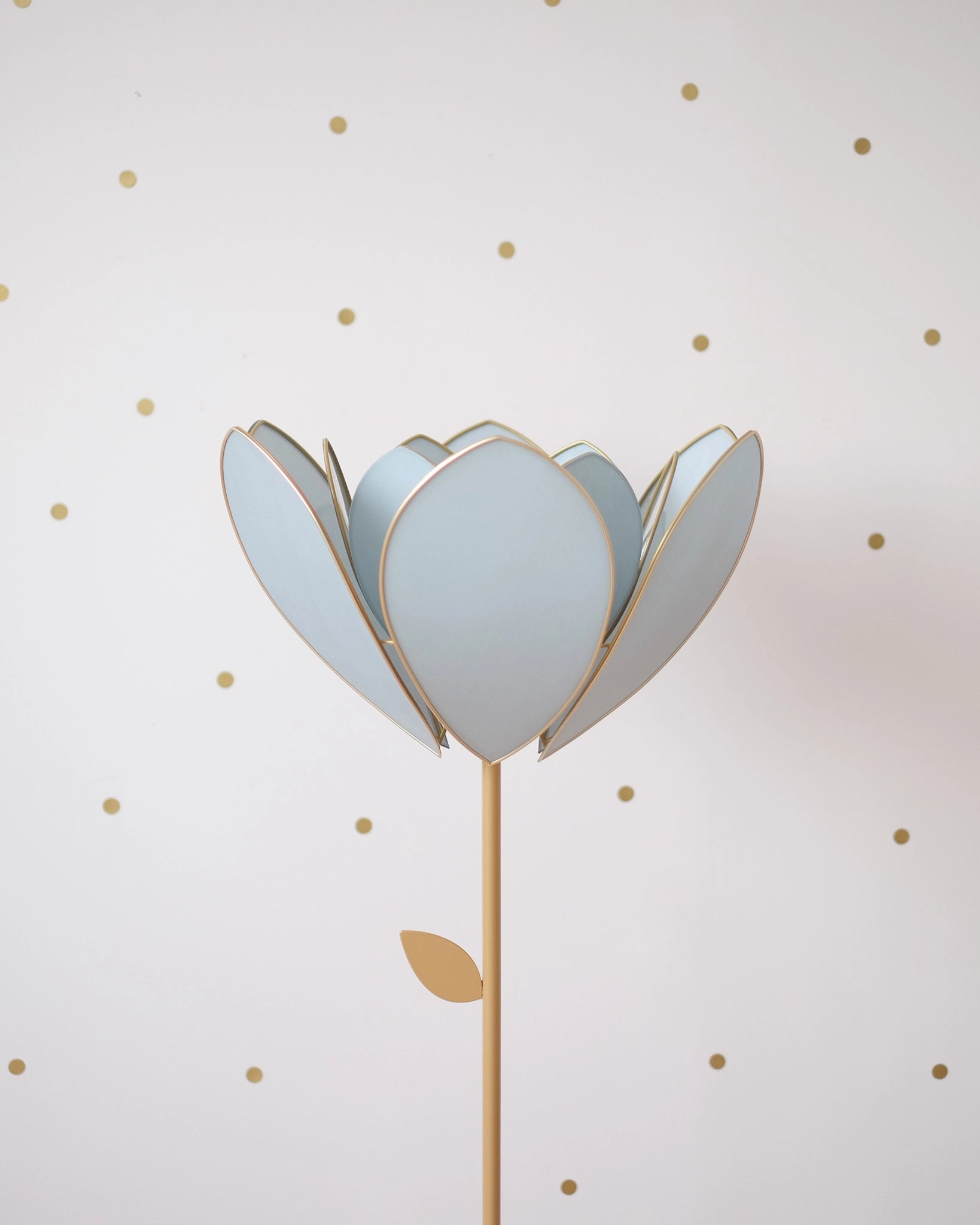 Abat-jour Fleur pour lampadaire - Double Sauge