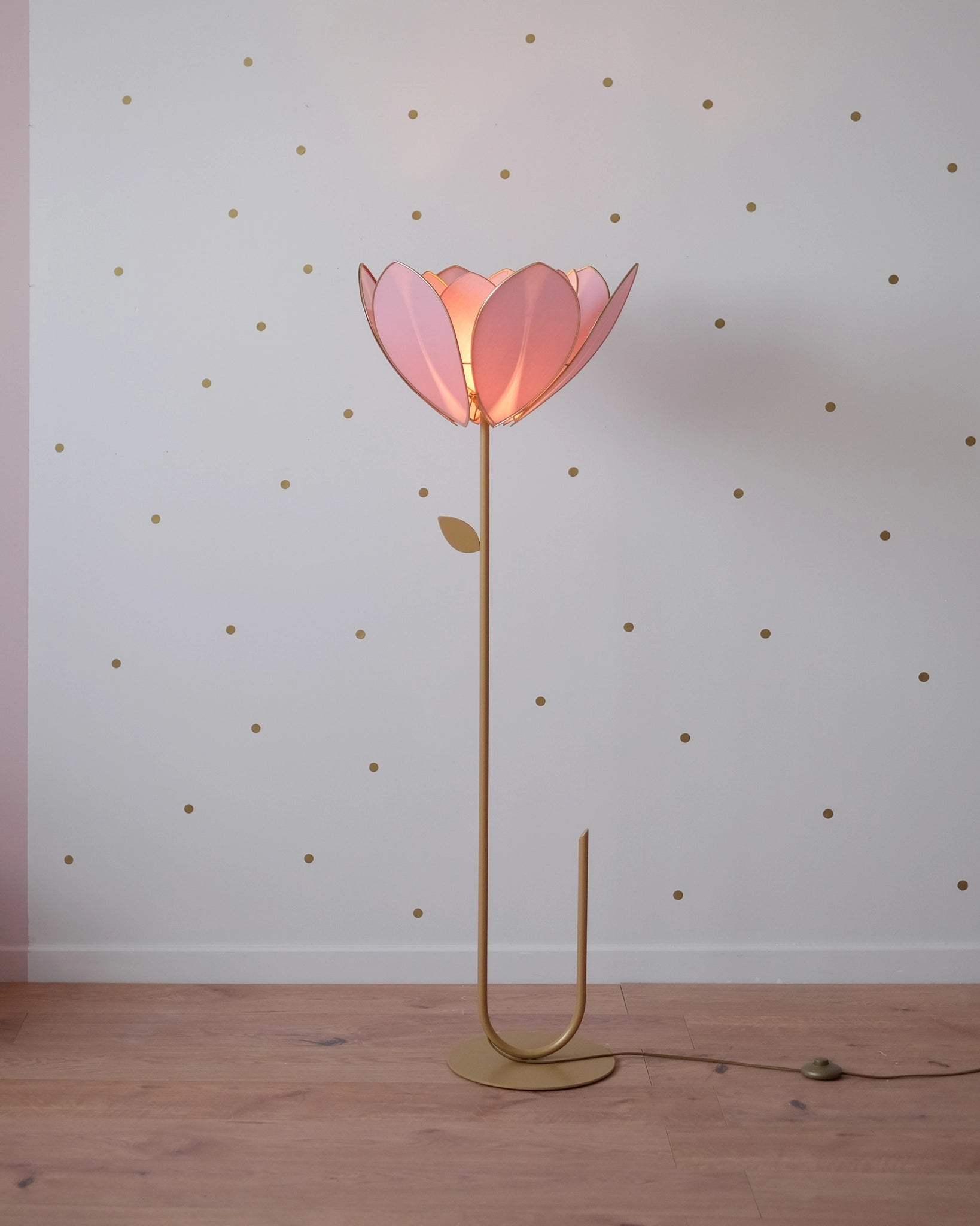 Abat-jour Fleur pour lampadaire - Double Sugar