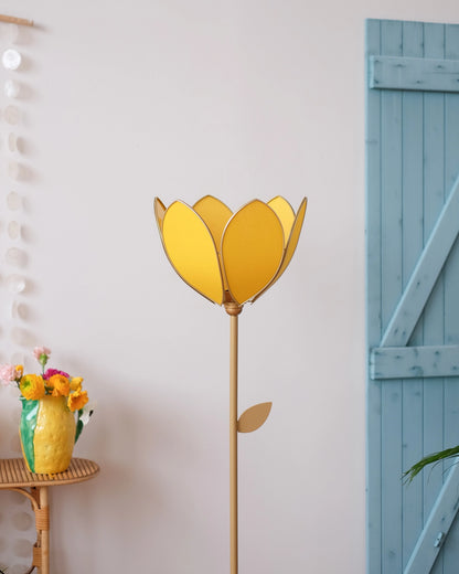 Abat-jour Fleur pour lampadaire - Simple Mimosa