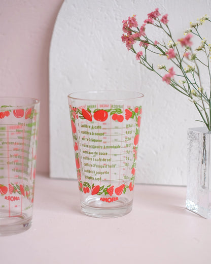 Verre doseur Amora vintage