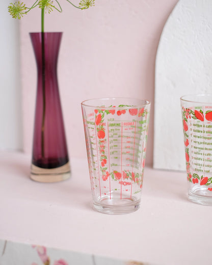 Verre doseur Amora vintage