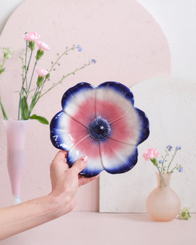 Grande coupe Poppy - Cobalt
