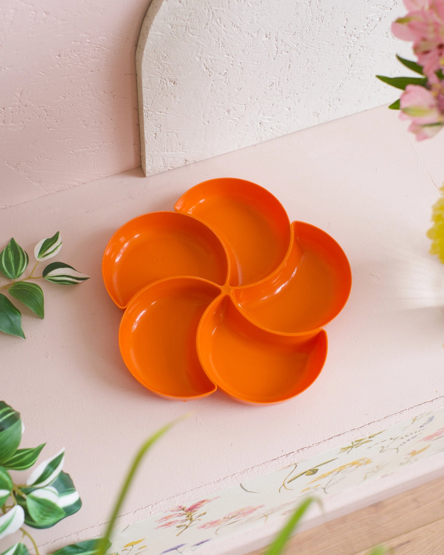 Plat à apéro vintage
