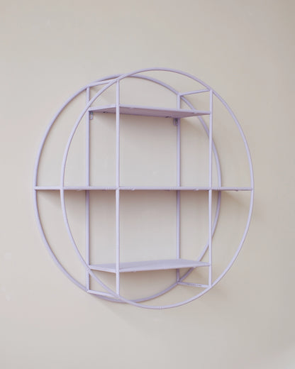 Grande étagère murale en bois