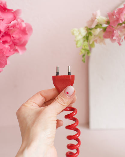 Rallonge extensible vintage rouge