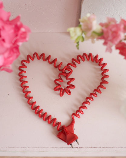 Rallonge extensible vintage rouge