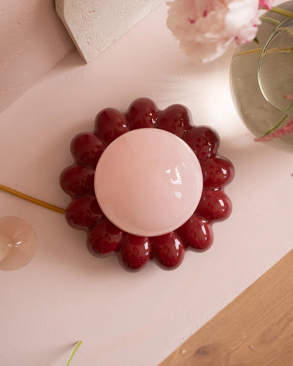 Lampe à poser Joie - Framboise