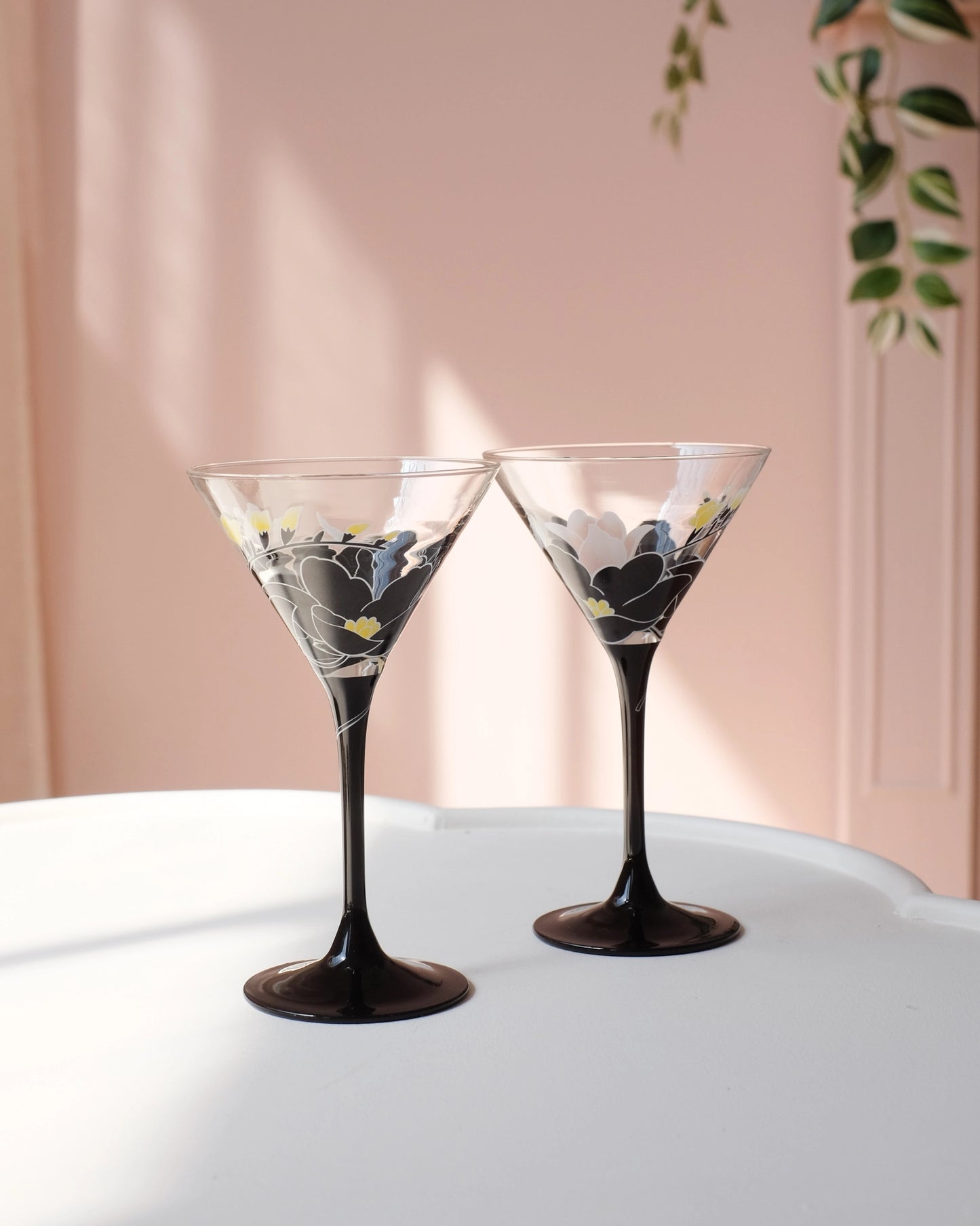 6 verres à martini vintage