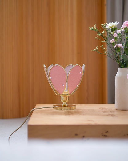 Lampe Fleur à poser - Petits coeurs