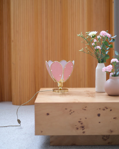 Lampe Fleur à poser - Petits coeurs