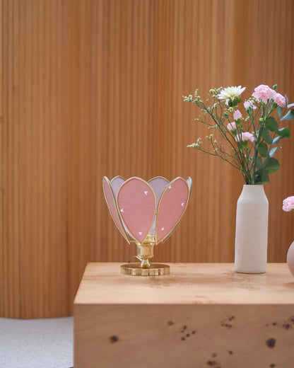 Lampe Fleur à poser - Petits coeurs
