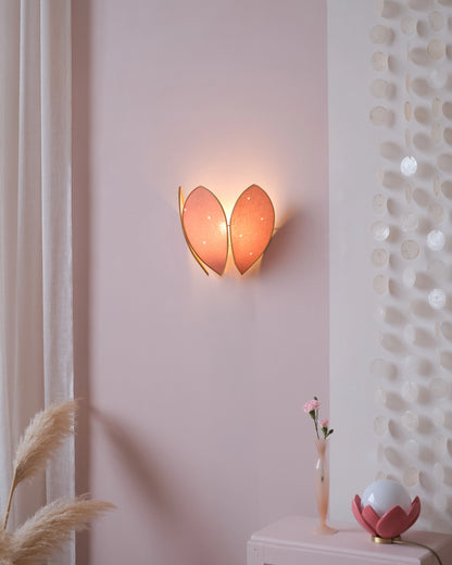 Applique Fleur - Petits coeurs