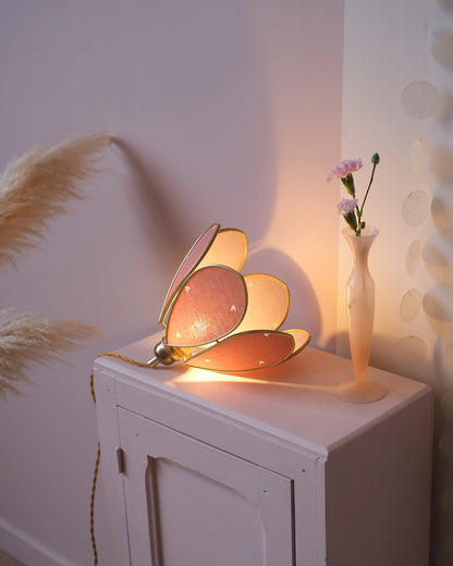 Baladeuse Fleur - Petits coeurs
