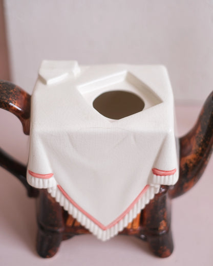 Ancienne théière en porcelaine anglaise - Sonophone