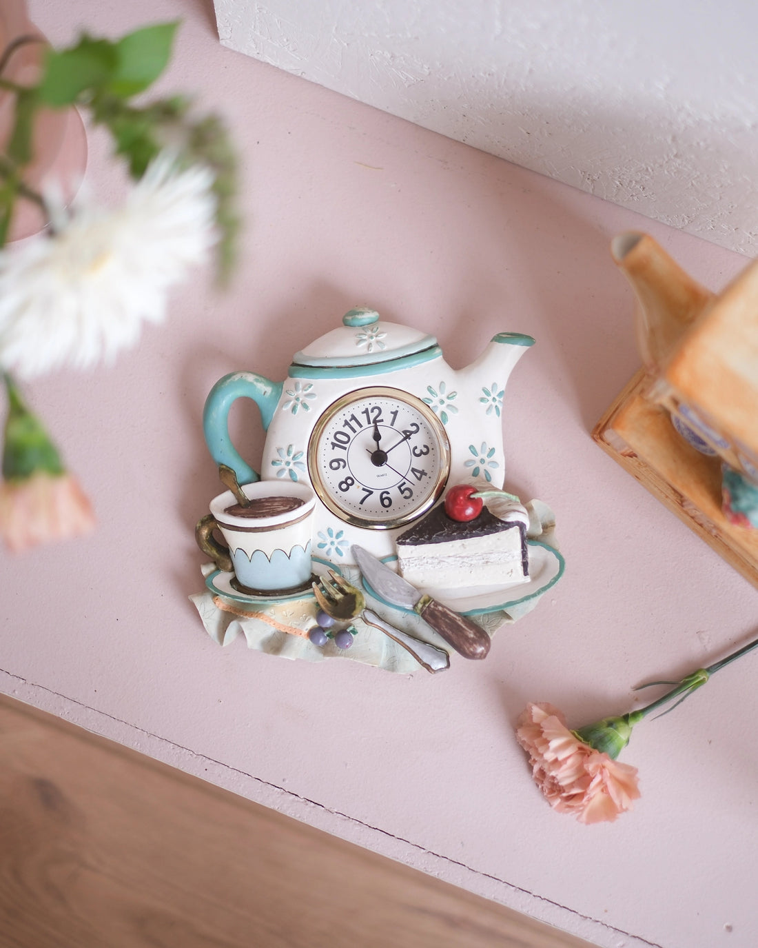 Ancienne horloge Tea Time
