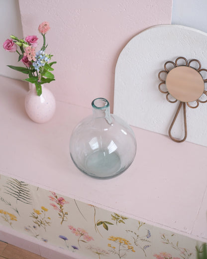 Ancienne bonbonne en verre
